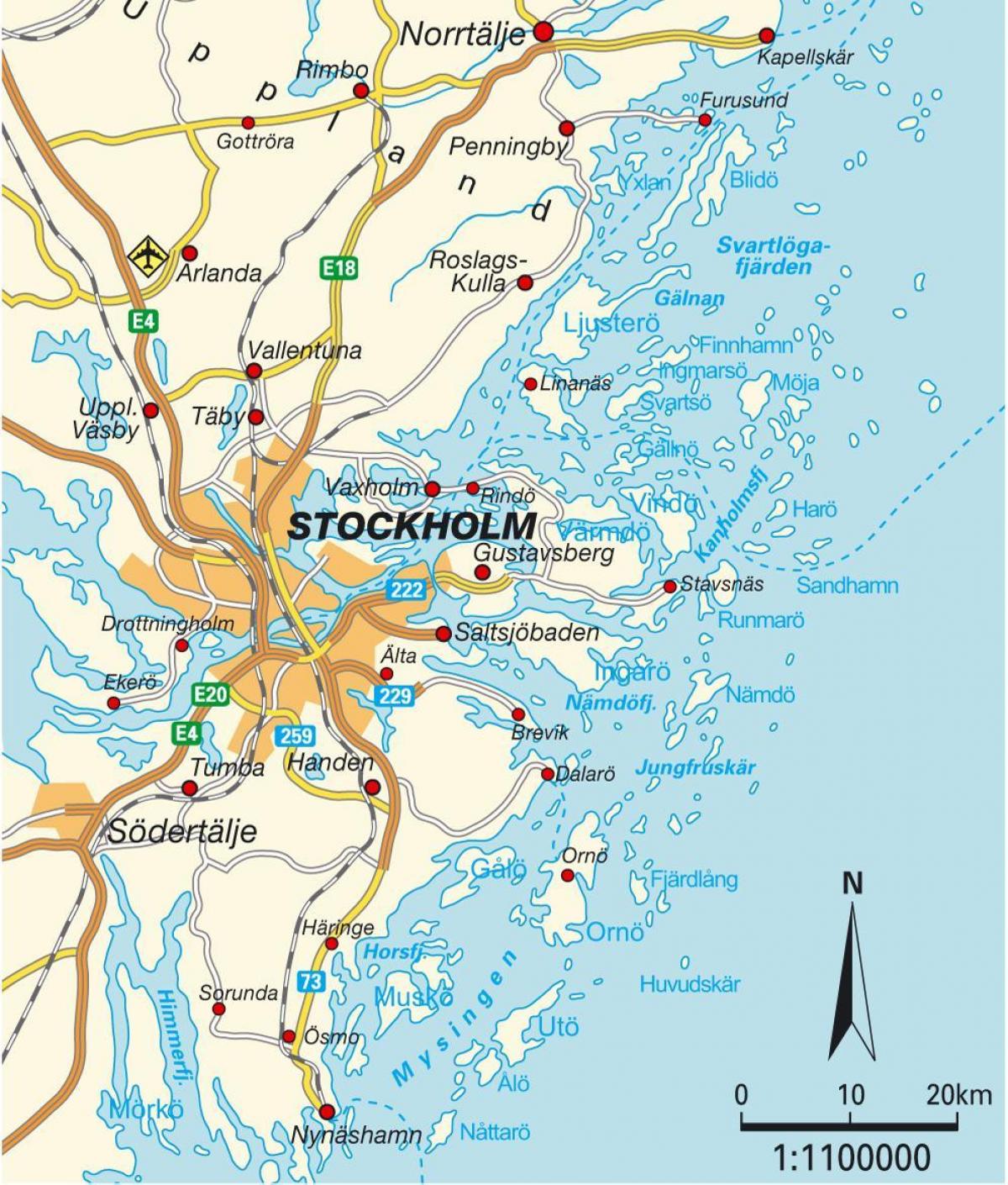 סטוקהולם על המפה