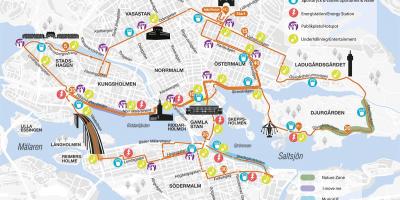 מפת שטוקהולם מרתון